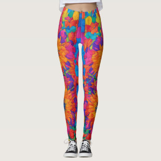 Descubra a felicidade psicodélica: Compre Leggings