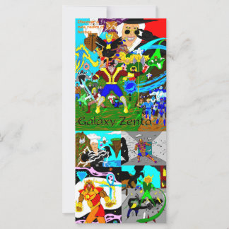 Descubra o cartão dos heróis