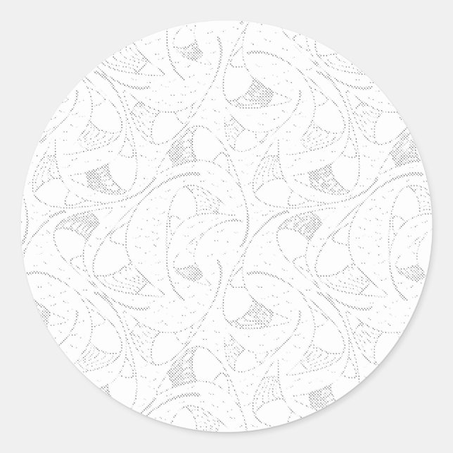 Descubra os adesivos redondos clássicos de alta qu (Frente)