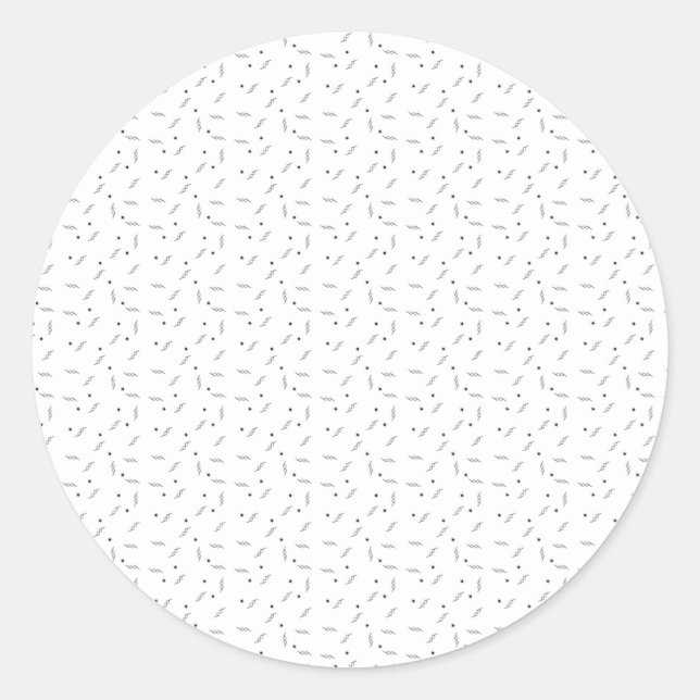 Descubra os adesivos redondos clássicos de alta qu (Frente)