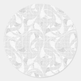 Descubra os adesivos redondos clássicos de alta qu