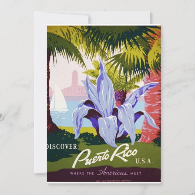Descubra Porto Rico (Frente)
