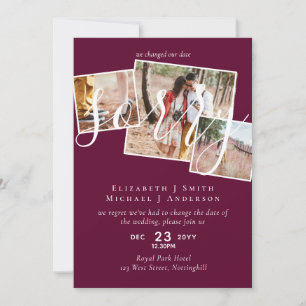 DESCULPE! Adiamento de Casamento Mudança de Data F