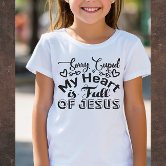 Desculpe Cupido... Camiseta Fofo de Dia dos Namora