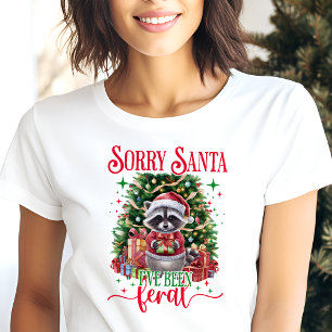 Desculpe, Papai Noel Guaxinim Selvagem Natal