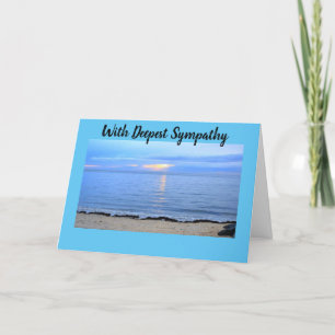 "DESCULPE PELA SUA PERDA" CARTÃO