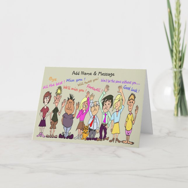 Desculpe, Você Está Deixando O Cartão (Frente)