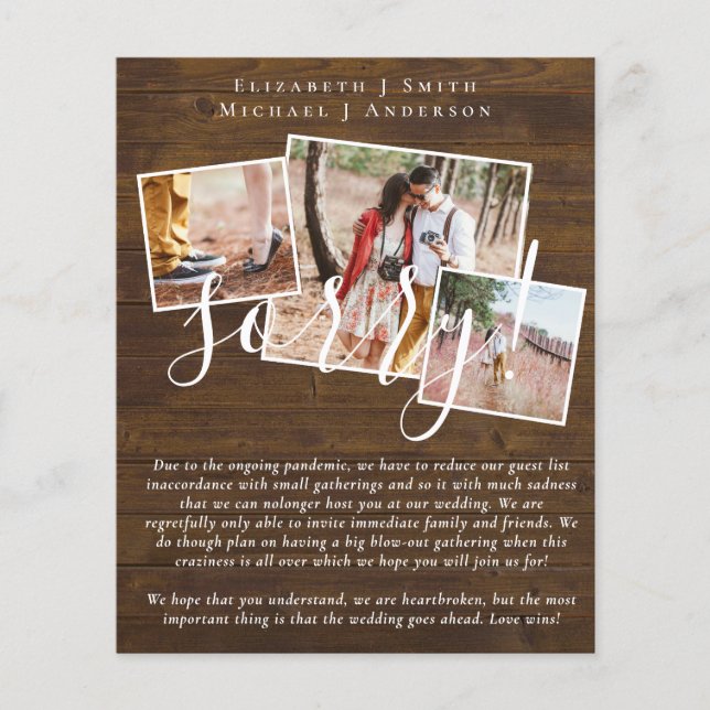 DESCULPE! Você não foi convidado para os arrependi (Frente)