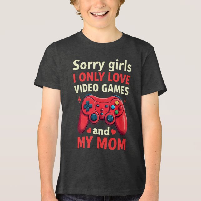 Desculpem Meninas, Só Amo Video Games E Mamãe (Frente)