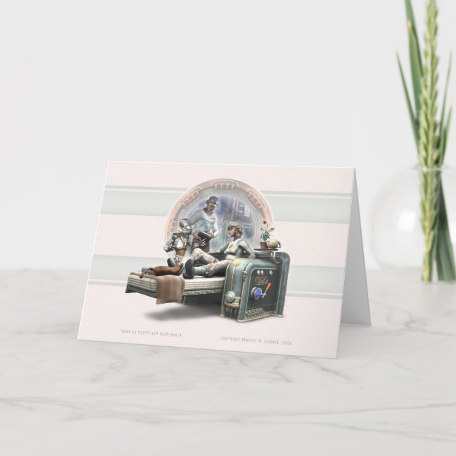 Desde que tenha seu cartão de saudação de saúde (Frente)