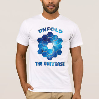Desdobrar a camisa do JWST Universo