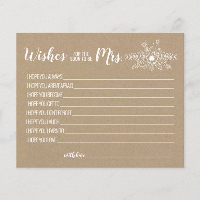 Deseja que em breve seja o cartão de aconselhament (Frente)