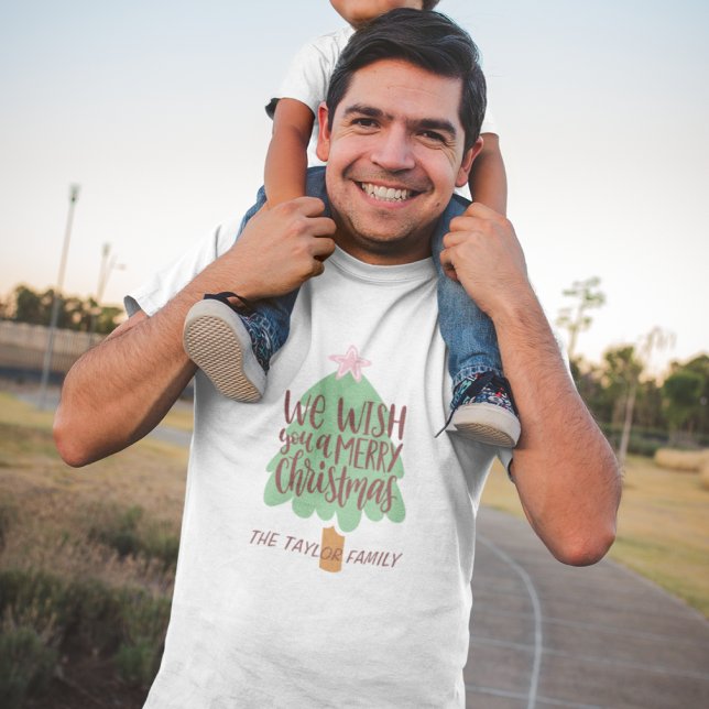 Desejamos-Lhe Uma Feliz Camiseta De Homens De Nata (Criador carregado)