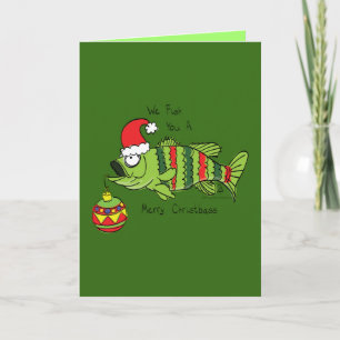 Desejamos um Feliz Natal - Cartão de Boas Festas d