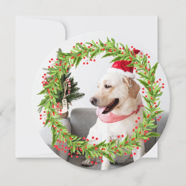 Desejando a melhor foto redonda de festas (Frente)