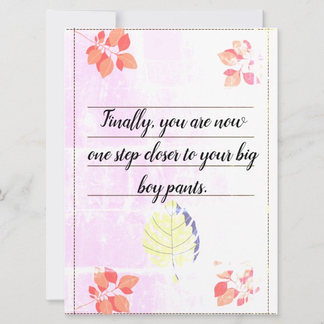 Deseje aos seus amigos o melhor dia com isso (Frente)