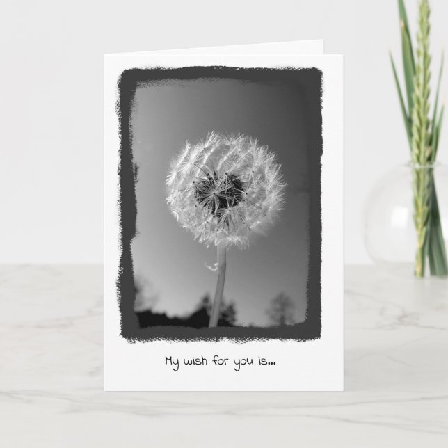 Deseje por seu cartão (Frente)