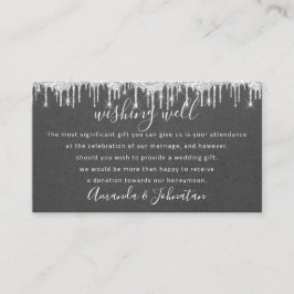 Desejo Bem Para O Convite De Casamento Silver Kraf