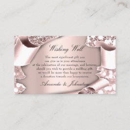 Desejo Bem Para Rosa de Convite De Casamento