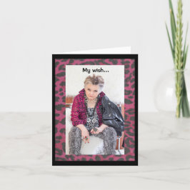 Desejo de feriado para o futuro Cartão de Saudação