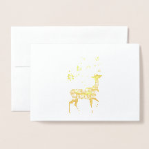 Desejo-lhe um Cartão de Foil para Rebeldes Feliz d