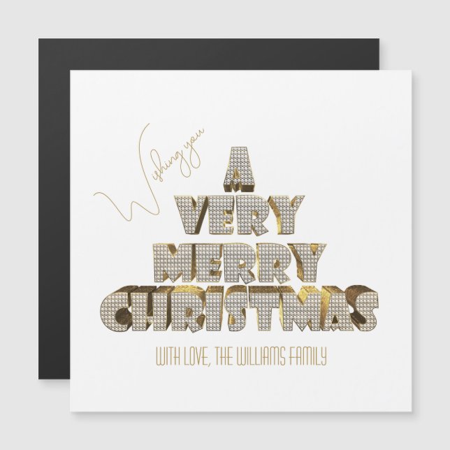 Desejo-te um Natal muito feliz (Frente/Verso)