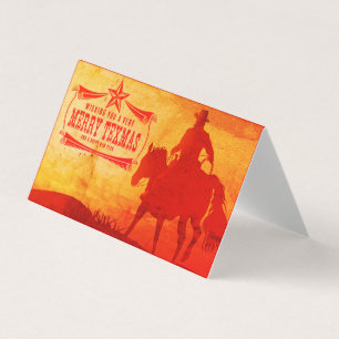 Desejo-Te Uma Feliz De Cartões De Natal No Texas