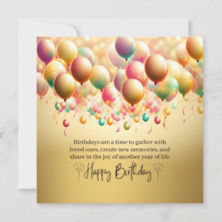 Desejos de Aniversário Radiantes
