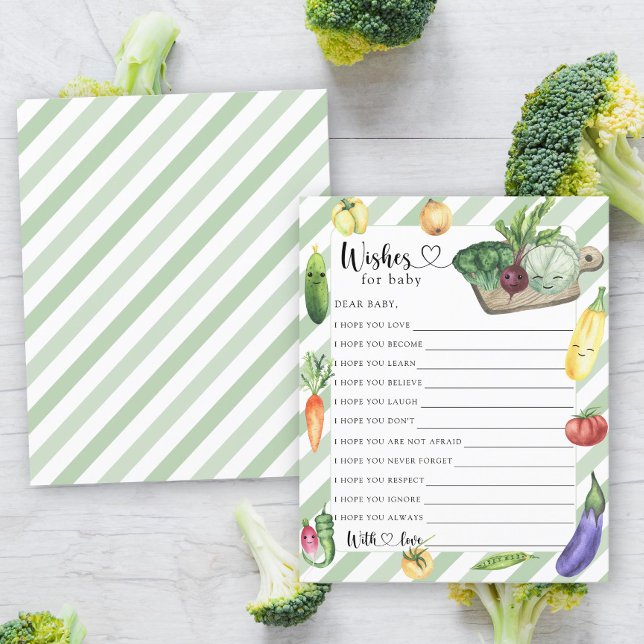 Desejos de baby shower para bebê cultivado localme (Criador carregado)
