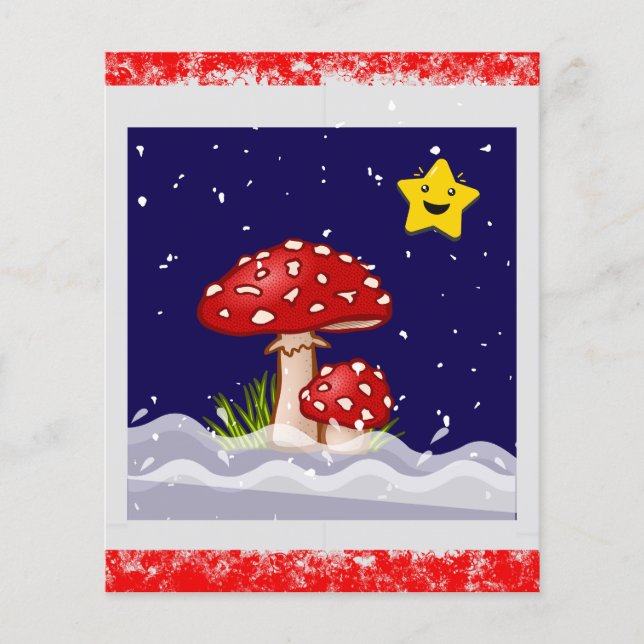 Desejos de Natal, dias nevando (Frente)