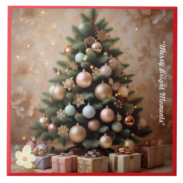 "Desejos de Natal Ouro" (Frente)