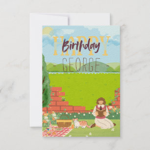 Desejos de Picnic de tagem de Gato Personalizada