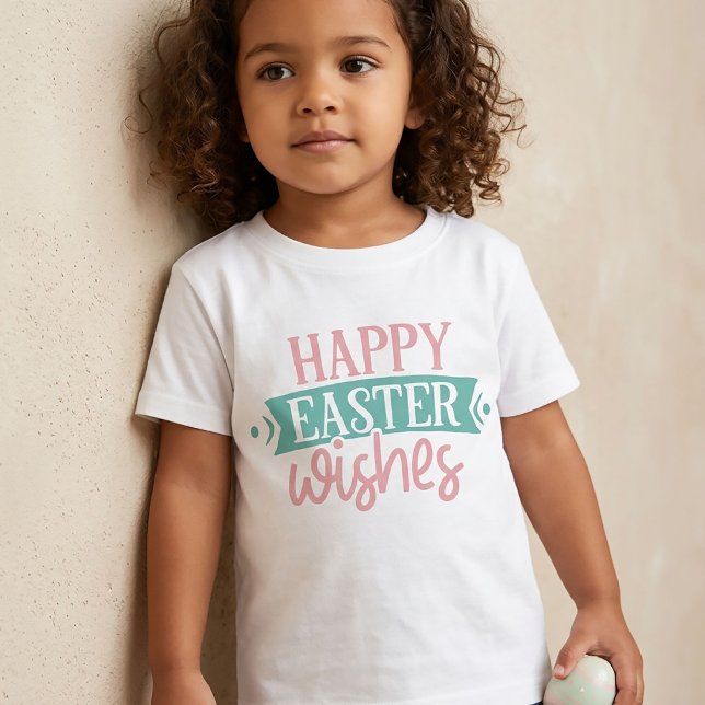 Desejos Felizes de Páscoa Camiseta de Páscoa para  (Criador carregado)