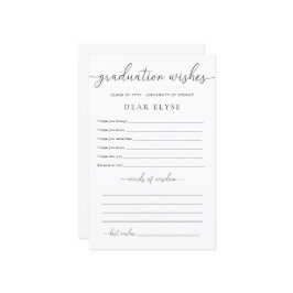 Desejos mínimos de graduação de Quinn