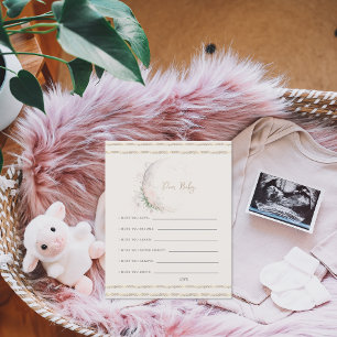 Desejos para a Criança da Lua Bebê   Boho Hippie