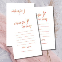 Desejos Para Bebê Boho Moderno Terracotta