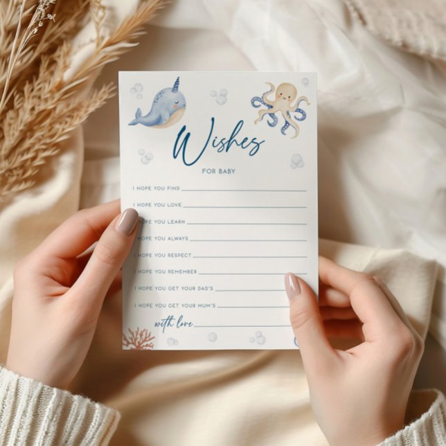 Desejos Para Cartão De Bebê, Cartão De Chá de fral (Criador carregado)