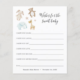 Desejos para o bebê doce