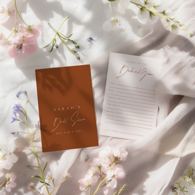 Desejos Para O Jogo Do Chá de panela Da Noiva E Do (Wishes For The Bride & Groom Bridal Shower Game)