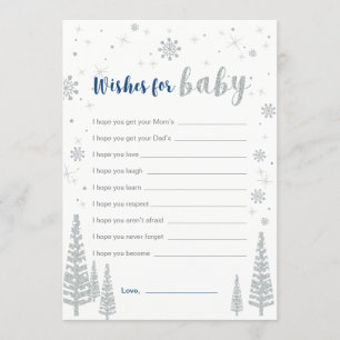 Desejos pelo Cartão de Bebê, Jogo de Chá de fra