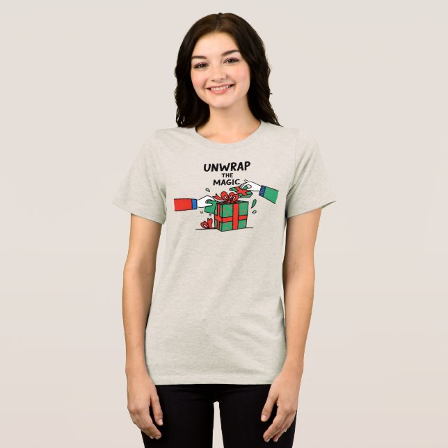 Desembrulhar o Presente Mágico de Natal (Frente Completa)