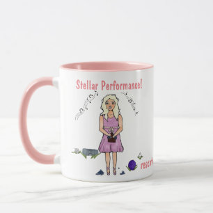 Desempenho estelar! Caneca