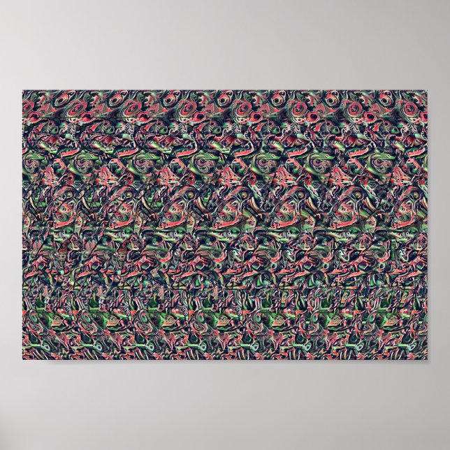 Desempenho raro - impressão 3D oculto (Frente)