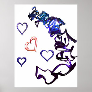 Desencadear meu Poster do coração