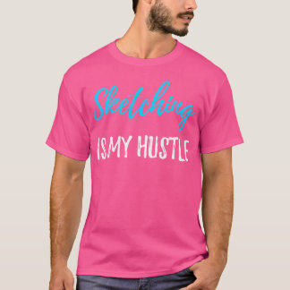 Desenhando Camisa Engraçado Artista Desenhador Pre