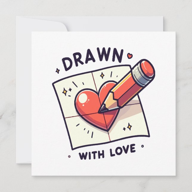 Desenhar com amor (Frente)