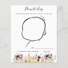 Desenhar o bebê | Jogo Chá de fraldas