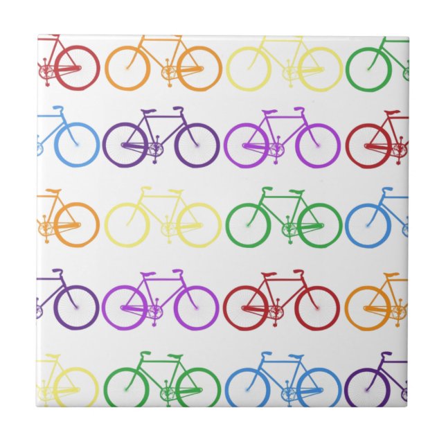 Desenhista elegante do andando de bicicleta do (Frente)