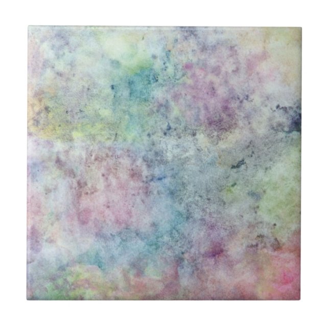 desenho abstrato da carta branca da aguarela (Frente)