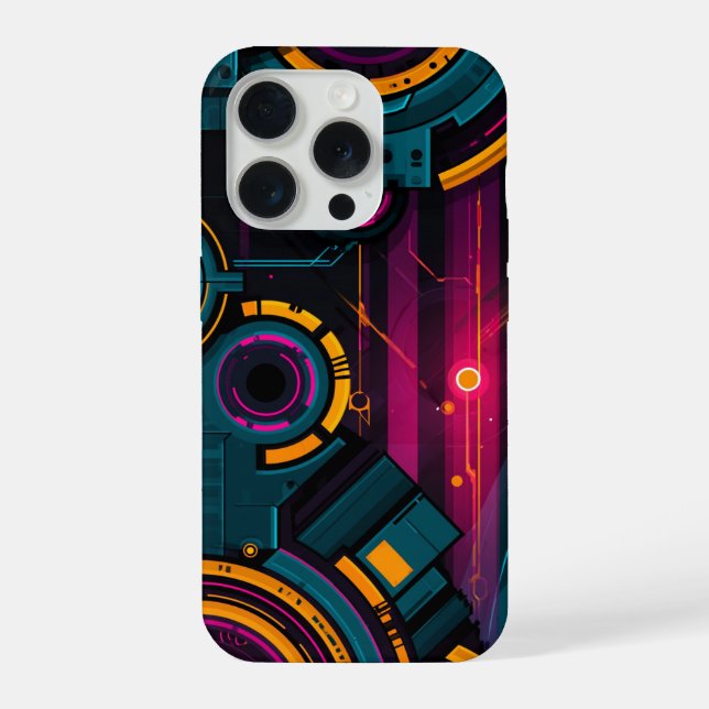 Desenho Abstrato de Tecnologia (Verso)